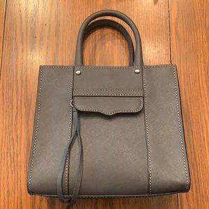 Rebecca Minkoff Grey MAB Mini Tote